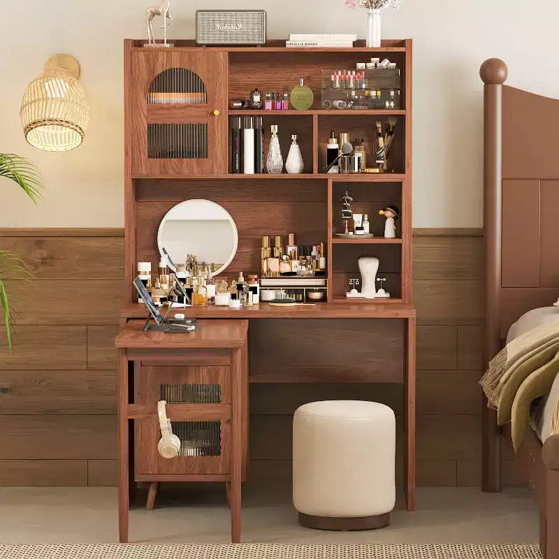 Bureau d'ordinateur en bois pour bureau à domicile moderne