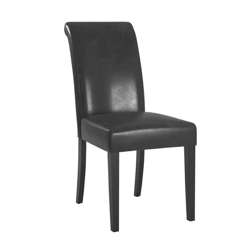 Chaise de salle à manger en similicuir (lot de 2)