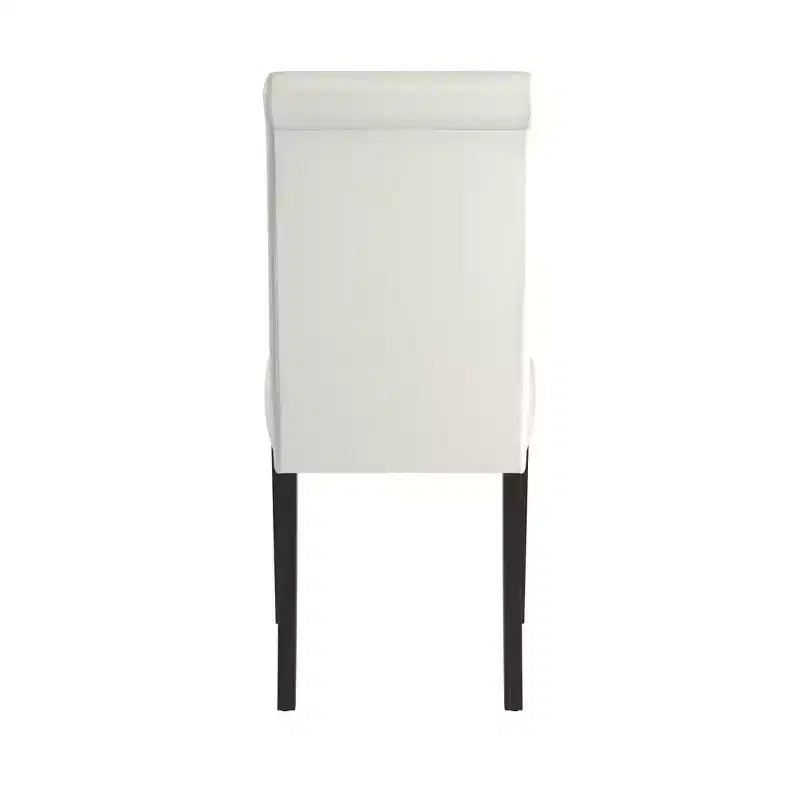Chaise de salle à manger en similicuir (lot de 2)