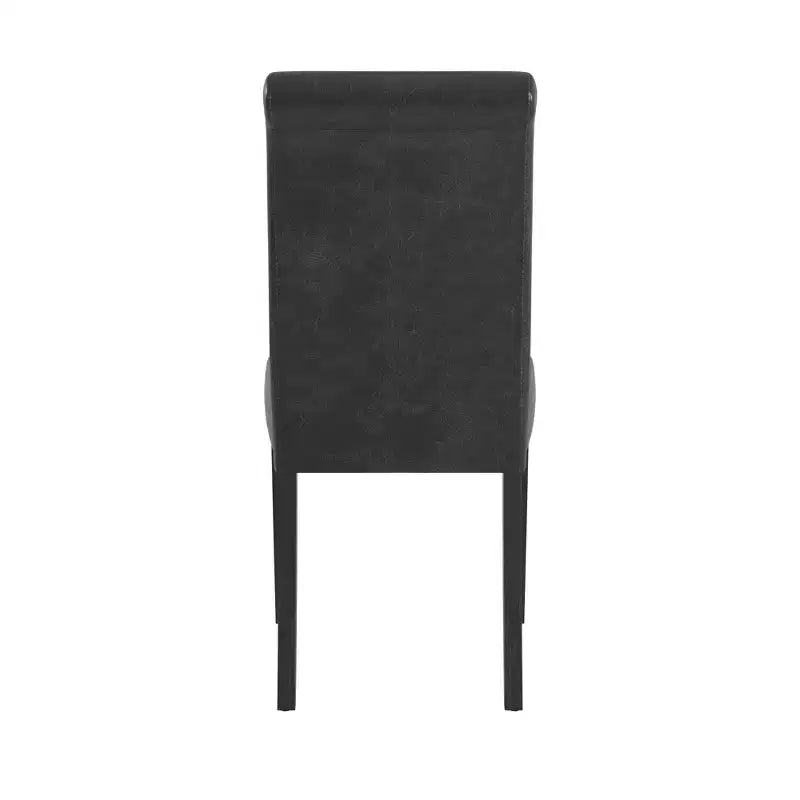 Chaise de salle à manger en similicuir (lot de 2)