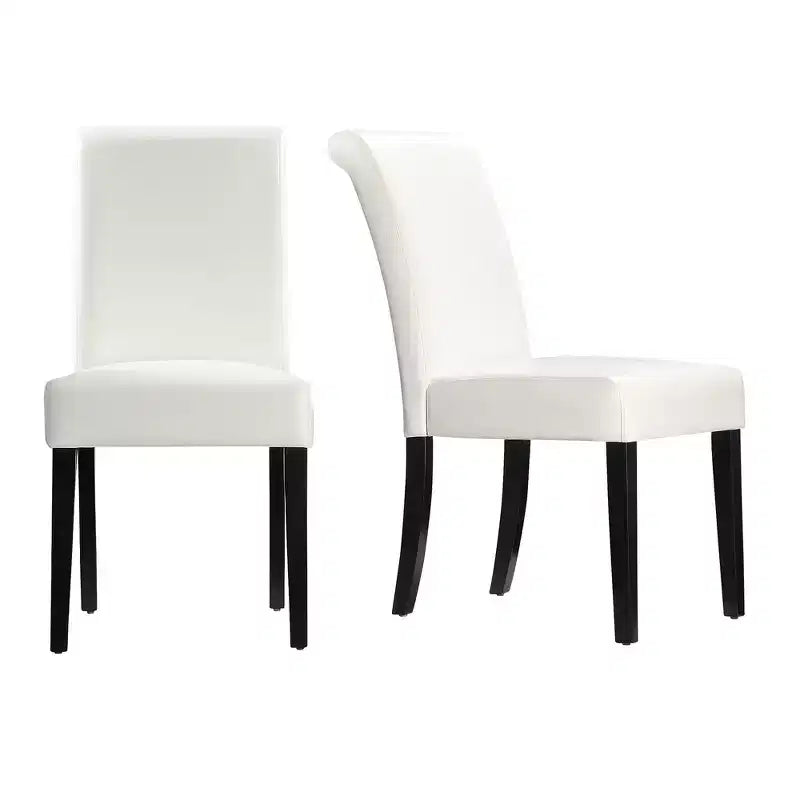 Chaise de salle à manger en similicuir (lot de 2)