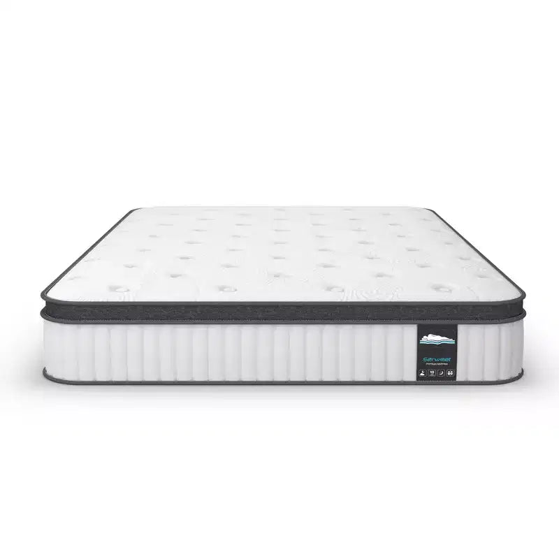 Matelas hybride à ressorts et mousse à mémoire de forme - Compatible avec les lits plateformes